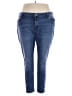 mavi Solid Blue Jeans Size 22W - photo 1
