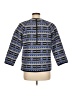 J.Crew Collection Blue Long Sleeve Top Size 8 - photo 2