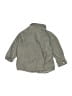 H&M 100% Cotton Gray Long Sleeve Button-Down Shirt 12-18 MO / 18 MO - photo 2