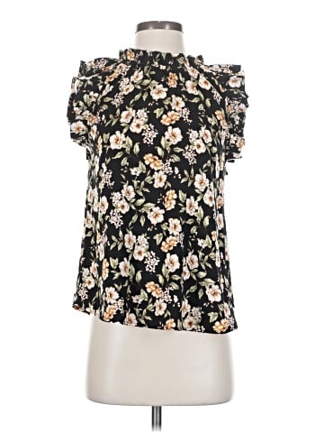 Blu Pepper Short Sleeve Blouse (view 1)