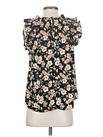 Blu Pepper Short Sleeve Blouse (view 2)