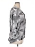 Covington 100% Polyester Gray 3/4 Sleeve Blouse Size 16-18W - photo 4