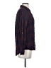 Tinsel 100% Rayon Plaid Burgundy Long Sleeve Button-Down Shirt Size S - photo 4