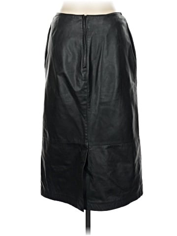 Avanti Faux Leather Skirt (view 2)
