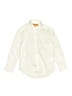 Tallia Solid Ivory Long Sleeve Button-Down Shirt Size 8 - photo 1