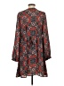 Paper Crown 100% Polyester Paisley Red Casual Dress Size S - photo 2