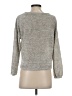 LC Lauren Conrad Metallic Silver Pullover Sweater Size XS - photo 2