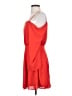 ASOS 100% Polyester Solid Red Casual Dress Size 4 - photo 5