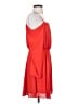 ASOS 100% Polyester Solid Red Casual Dress Size 4 - photo 4