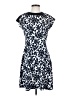 MICHAEL Michael Kors Graphic Blue Cocktail Dress Size 4 - photo 1