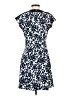 MICHAEL Michael Kors Graphic Blue Cocktail Dress Size 4 - photo 2