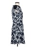 MICHAEL Michael Kors Graphic Blue Cocktail Dress Size 4 - photo 4