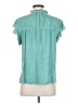 Rails 100% Ecovero Teal Short Sleeve Blouse Size S - photo 2