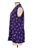 Line up Purple Sleeveless Button-Down Shirt Size M - photo 5