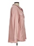 Unbranded Houndstooth Pink Long Sleeve Blouse Size L - photo 4