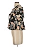 Kimchi Blue 100% Polyester Floral Black Short Sleeve Blouse Size S - photo 5