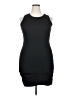 Unbranded Solid Black Cocktail Dress Size 2X - photo 1