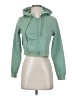 Shein 100% Polyester Green Zip Up Hoodie Size S - photo 1