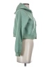 Shein 100% Polyester Green Zip Up Hoodie Size S - photo 4