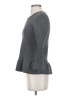 Ann Taylor Gray Black 3/4 Sleeve Top Size XS - photo 5