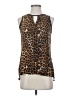 Express Brown Sleeveless Blouse Size S - photo 1