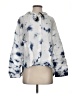 Rachel Zoe Tie-dye Blue Long Sleeve Blouse Size S - photo 1