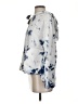 Rachel Zoe Tie-dye Blue Long Sleeve Blouse Size S - photo 5
