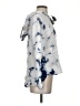 Rachel Zoe Tie-dye Blue Long Sleeve Blouse Size S - photo 4