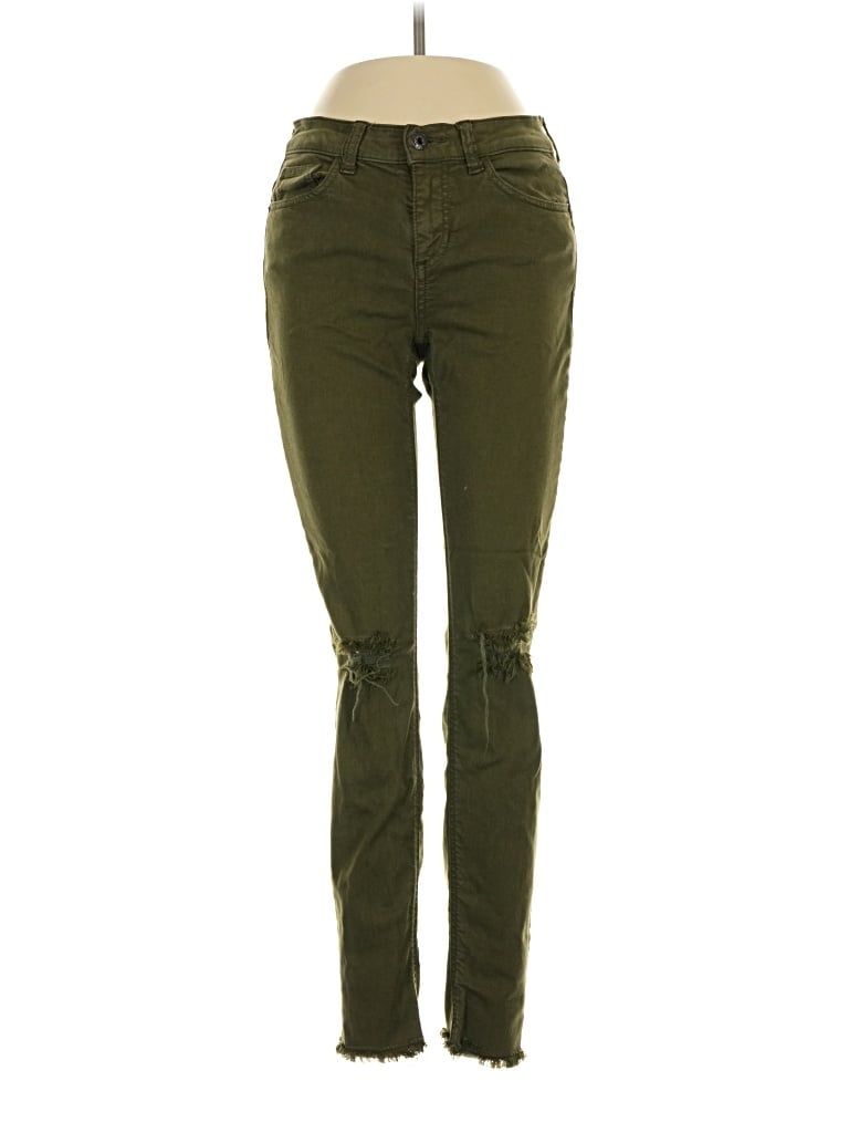 Pre-owned Sneak Peek Jeans In Green