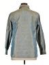 Doncaster Collection 100% Silk Metallic Blue Blouse Size XL (estimated) - photo 2