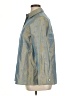 Doncaster Collection 100% Silk Metallic Blue Blouse Size XL (estimated) - photo 5