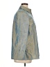 Doncaster Collection 100% Silk Metallic Blue Blouse Size XL (estimated) - photo 4