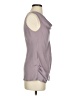 BCBGMAXAZRIA Runway 100% Polyester Gray Purple Sleeveless Blouse Size XXS - photo 4