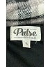 Pulse 100% Polyester Plaid Gray Vest Size L - photo 6