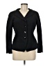 Dana Buchman Solid Black Silk Blazer Size 8 (petite) - photo 1