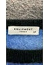 Equipment 100% Cashmere Animal Print Blue Cashmere Pullover Sweater Size S - photo 3