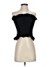 LACAUSA Black Sleeveless Blouse Size S - photo 1