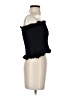 LACAUSA Black Sleeveless Blouse Size S - photo 4