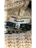 Madewell Chevron-herringbone Tan Turtleneck Sweater Size XS - photo 6