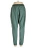 Legends 100% Polyester Solid Green Active Pants Size L - photo 2
