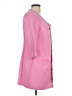 Zara Basic 100% Cotton Pink Coat Size L - photo 4