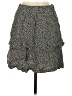 Madewell Polka Dots Gray Casual Skirt Size 4 - photo 2