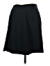 Gap 100% Polyester Solid Black Casual Skirt Size 4 - photo 2