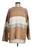 Topshop Color Block Tan Pullover Sweater Size 8 - 10 - photo 1