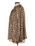 J by Joie 100% Polyester Animal Print Brown Long Sleeve Blouse Size XL - photo 5