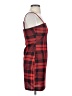 Unbranded Plaid Red Casual Dress Size S - photo 4