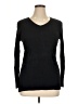 Bobbie Brooks 100% Cotton Black Pullover Sweater Size 1X - photo 1