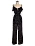 BB Dakota 100% Polyester Stars Black Jumpsuit Size S - photo 1