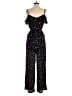 BB Dakota 100% Polyester Stars Black Jumpsuit Size S - photo 2