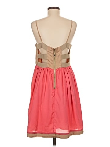 Pink Pineapple Casual Dress (view 2)